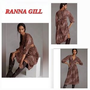 RANNA GILL CUTOUT DRESS